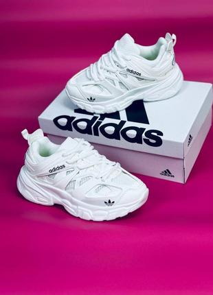 Adidas кроссовки белые женские на каждый день размер 36-417 фото