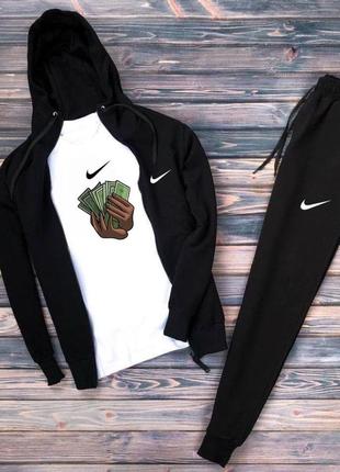 Весенний, мужской спортивный костюм nike