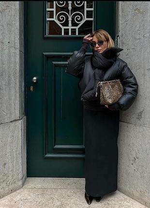 Куртка бомпер zara
