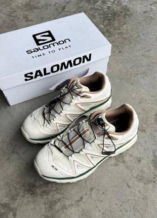 Мужские кроссовки salomon xt-quest white lotus