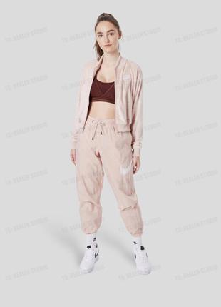 Женские нейлоновые спортивные штаны nike essentials mid-rise woven pant