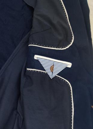 Шикарний лляний класичний піджак від бренда next 12 р льон і віскоза3 фото