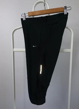 Оригинальные капри лосины леггинсы бриджи 3/4 nike running pro dri fit4 фото