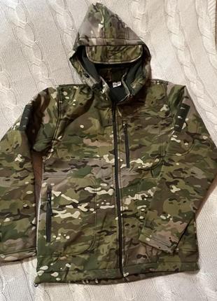 Куртка soft shell multicam