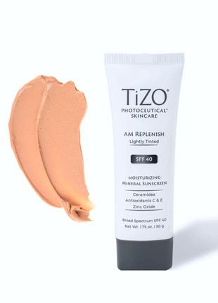 Tizo am replenish lightly tinted spf 40, 50 мл