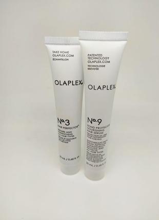 Набор для волос olaplex hair protector no. 3 olaplex no.9 bond perfector nourishing hair serum