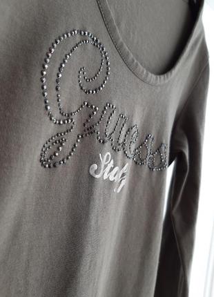 Кофта актуальная реглан guess p.s оригинал