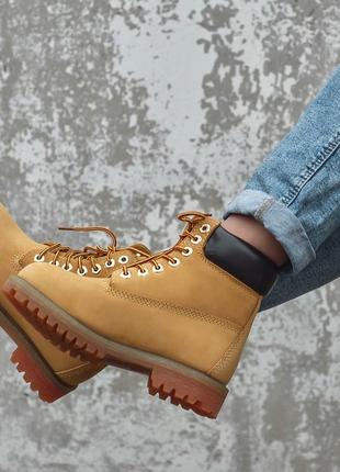 Ботинки женские зимние timberland на мембране - термо, теплые, не промокают3 фото