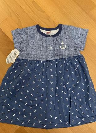 Новое платье, сарафан, туника 1-1,5 года