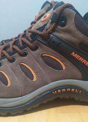 Merrell waterproof - трекинговые кожаные водостойкие ботинки кроссовки