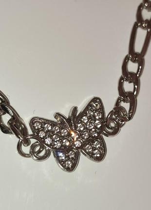 Модное женское ожерелье с бабочкой, цепочку, ожерелье для женщин, ювелирное изделие