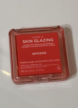 Хайлайтер nabla skin glazing highlighter — amnesia10 фото