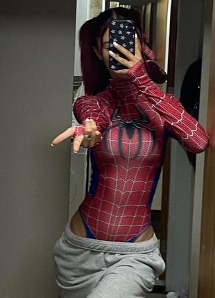 Нереально крутой боди 😍😍😍😍 человек паук женщина паук 😈3 фото