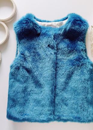 Красивий хутряний жилет  артикул: 18340