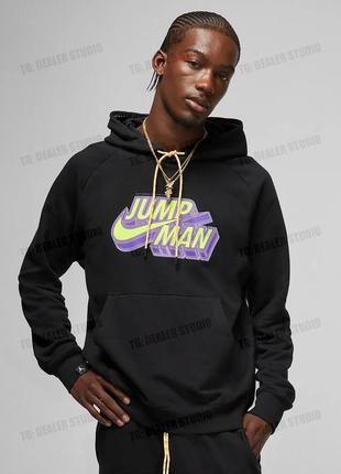 Мужское худи air jordan jumpman sweatshirt hoodie black3 фото