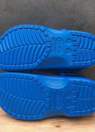 Крокс бая клог сині crocs baya clog bright cobalt