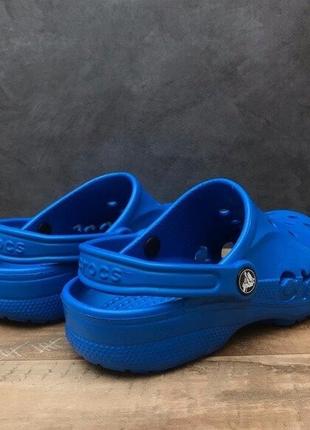 Крокс бая клог сині crocs baya clog bright cobalt