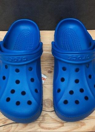 Крокс бая клог сині crocs baya clog bright cobalt