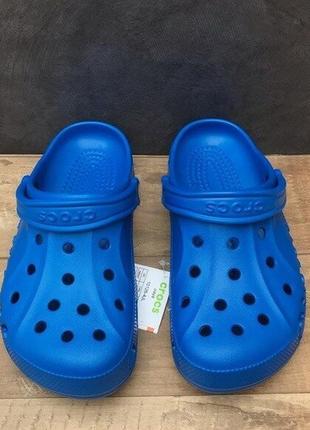 Крокс бая клог сині crocs baya clog bright cobalt