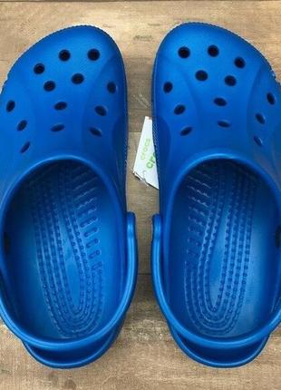 Крокс бая клог сині crocs baya clog bright cobalt