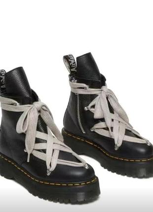 Ботинки dr. martens × rick owens