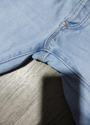 Мужские джинсы / river island / штаны / брюки / мужская одежда / чоловічий одяг / светло-синие джинсы5 фото