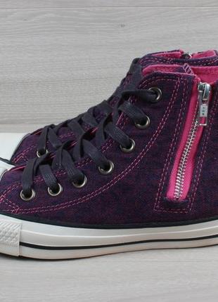 Високі жіночі кеди converse all star оригінал, розмір 358 фото