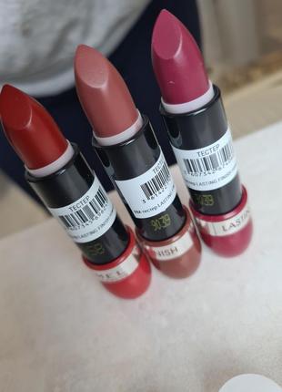 Помада тестер rimmel finish1 фото