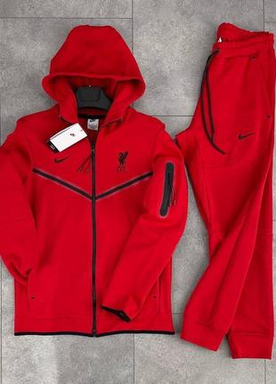 Мужской спортивный костюм мужской спортивный костюм леверпуль nike tech fleece liverpool