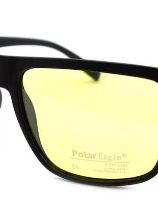 Фотохромные очки с поляризацией polar eagle pe8414-c3 photochromic, желтые