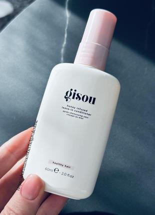 Gisou honey infused leave-in conditioner несмываемый кондиционер спрей для волос1 фото