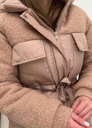 Женская куртка тедди3 фото