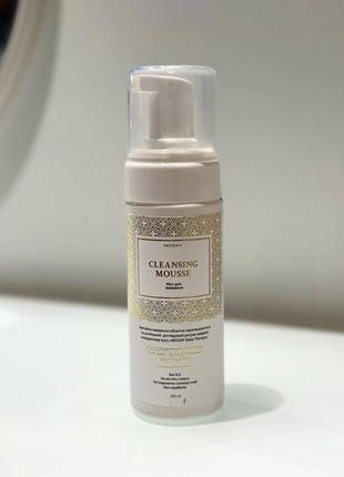 Очищаючий мусс для обличчя moday syn-ake cleansing mousse з додаванням пептиду