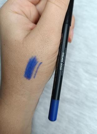 Блакитний олівець для очей ocean aden