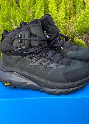 Чоловічі трекінгові черевики hoka kaha gtx black8 фото