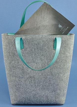 Женская сумка шоппер d.d. blanknote bn-bag-17-felt-tiffany7 фото