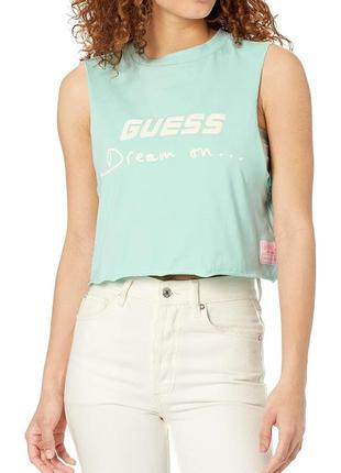 Женская укороченная майка guess