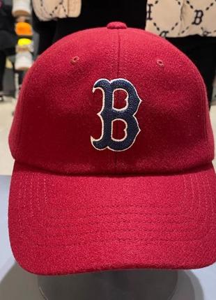 Зимняя кепка бейсболка boston mlb оригинал4 фото