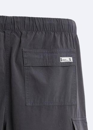 Мужские штаны zara cargo (оригинал)8 фото