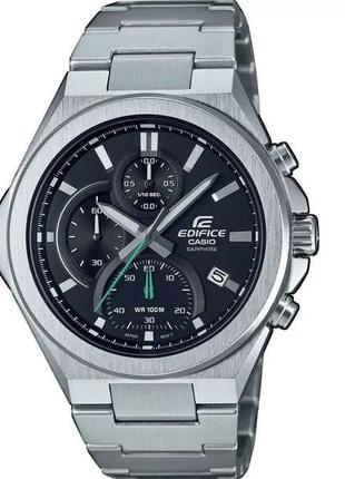 Мужские часы casio edifice efb-700d-1avuef, серебрянный цвет1 фото