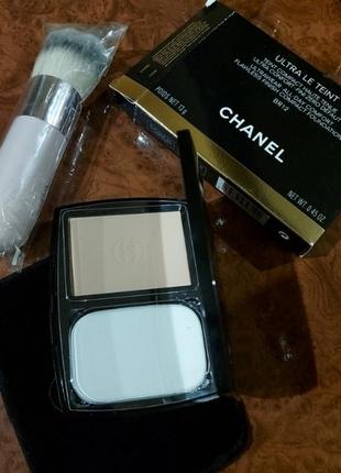 Пудра chanel + щіточка