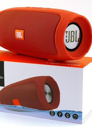 Портативная блютуз колонка jbl charge 3 mini колонка с usb,sd,fm красная