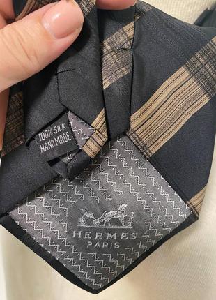 Галстук hermes оригинал франция винтаж