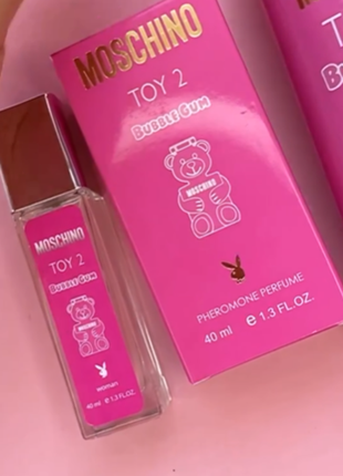 Парфумована вода з ферамонами 40 мл moschino toy 2 bubble gum   солодкий парфум жіночий