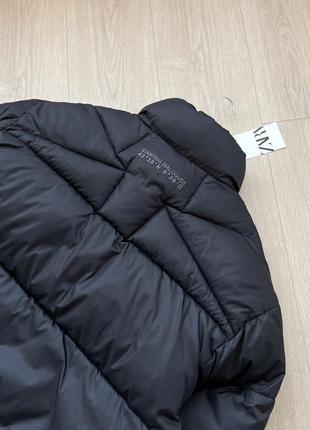 Куртка zara (s,m,l) dnwr puffer jacket оригинал пуховик зимняя6 фото