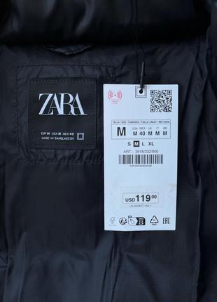 Куртка zara (m,l) dnwr puffer Man jacket оригинал пуховик зимняя9 фото