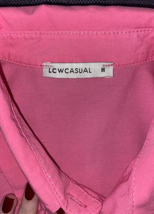Розовая рубашка lc waikiki5 фото