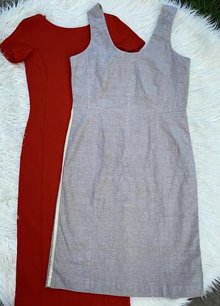 Сукня сарафан з льону раз.м