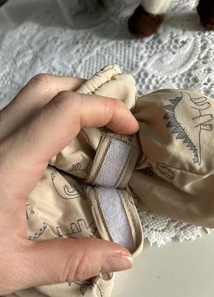 Перчатки детские утепленные 1-2 года