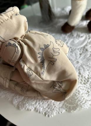 Перчатки детские утепленные 1-2 года